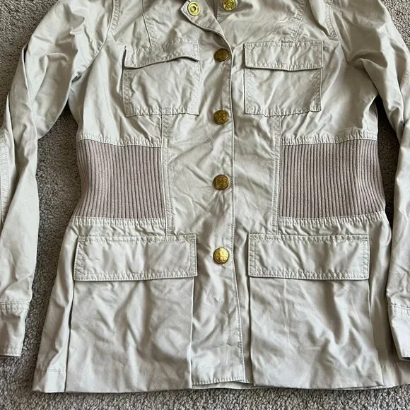 Tory Burch Tan Safari Jacket - Picture 2 of 5